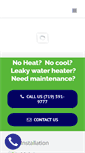 Mobile Screenshot of homeheatingservice.com